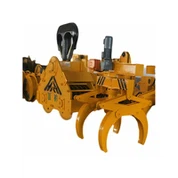 Cârlig de macara dublu industrial rezistent cu zăvor