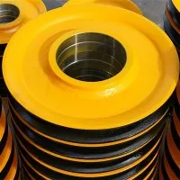 Roți cu roți pentru macara portuară